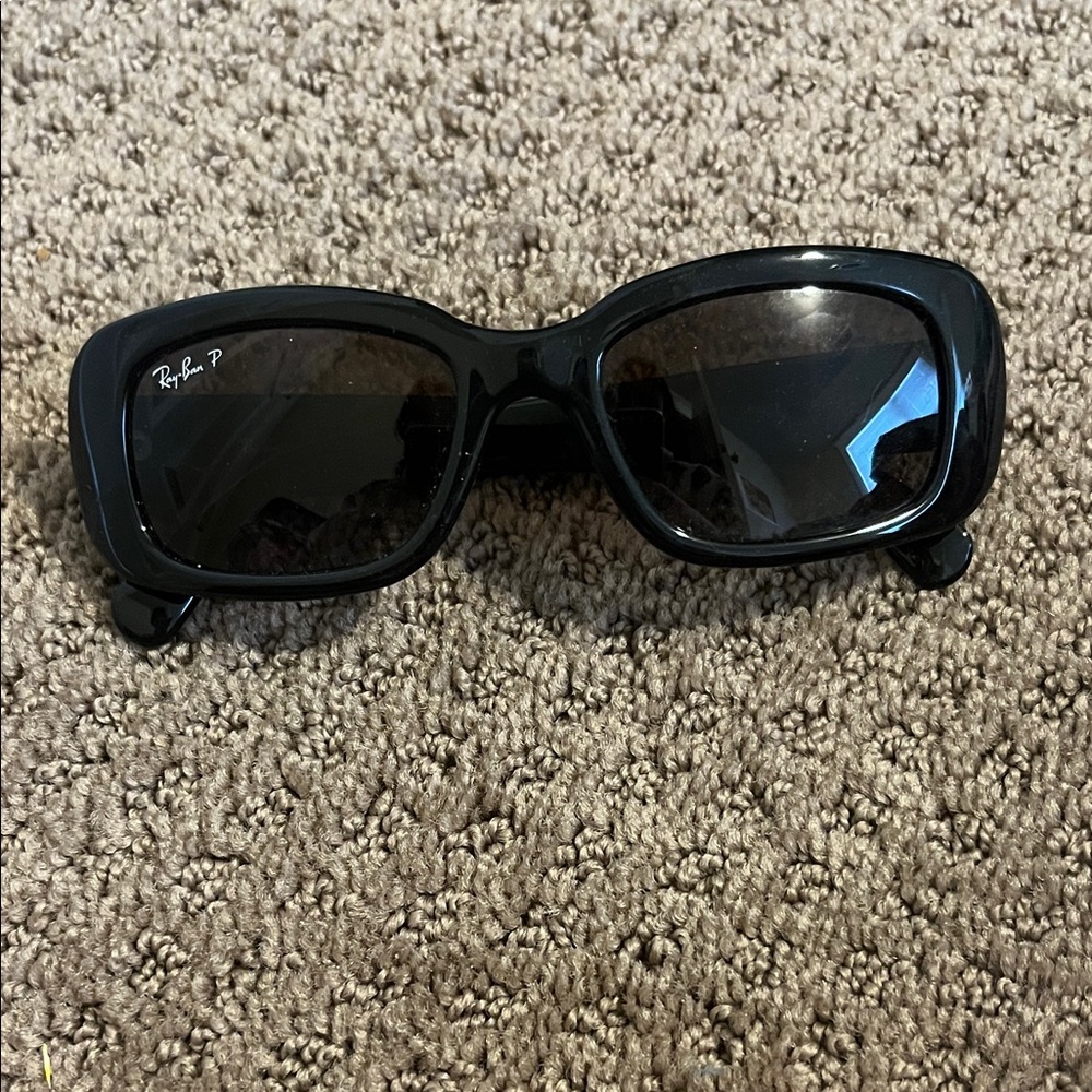 Ray-Ban Women's Glossy Black Sunglasses